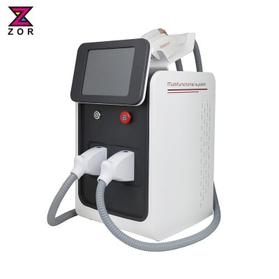 Portable 900000 CE 3 handle laser SHR ipl machine for hair removal